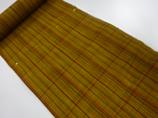 アンティーク　ウール　着尺反物